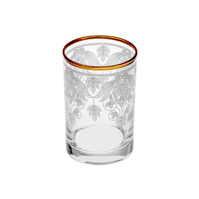 Karaca Deep 6 Pcs Coffee Side Glass Gold