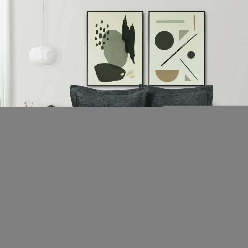 Karaca Home Nilah Petrol Velvet Double Bedspread Karaca Home Nilah Petrol Velvet Double Bedspread