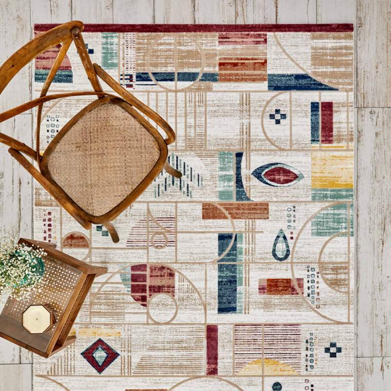 Cashmere Carpet Acrylic Playful Festival 80x150 cm Cashmere Carpet Acrylic Playful Festival 80x150 cm