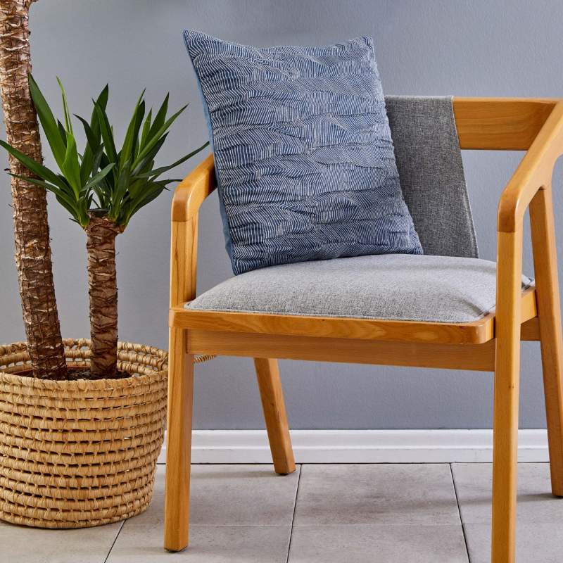 Nautica Home Fjord Corded Internal Filled Pillow 45x45 cm