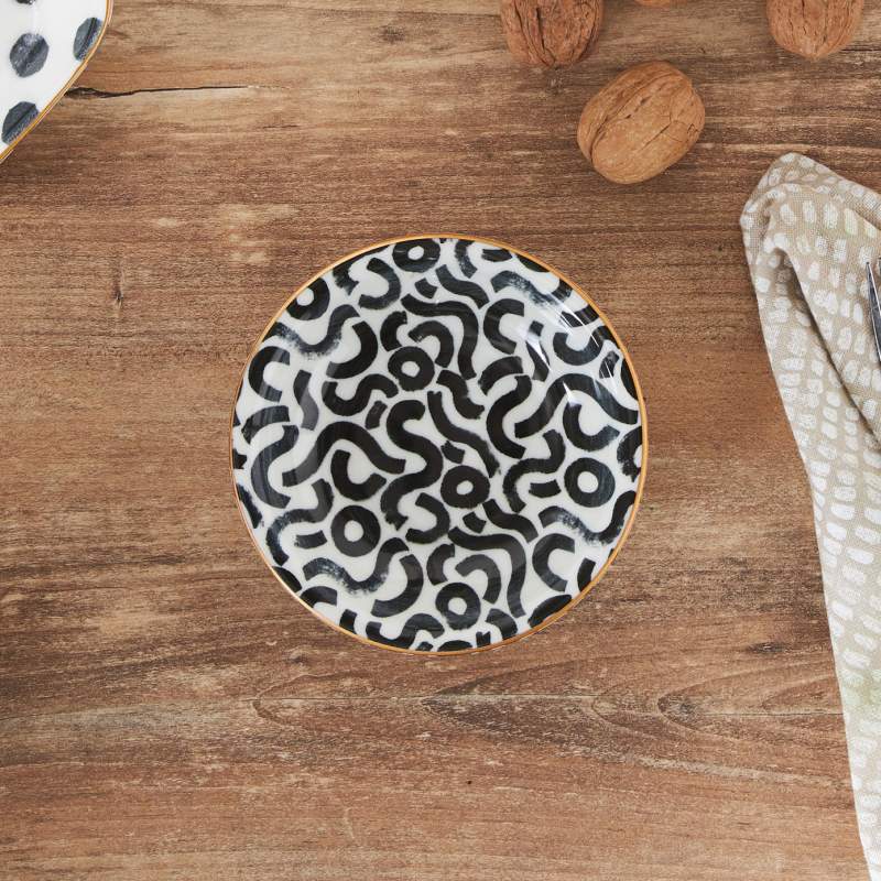 Karaca Combine Porcelain Chain Bowl 10 cm