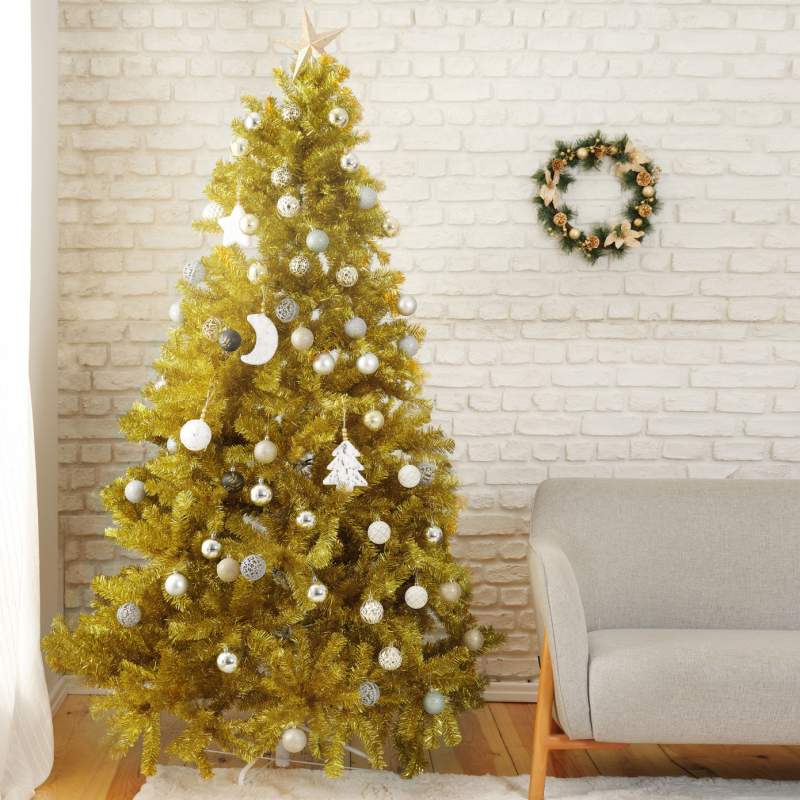 Karaca Home Golden Christmas Pine Tree 210 cm Karaca Home Golden Christmas Pine Tree 210 cm