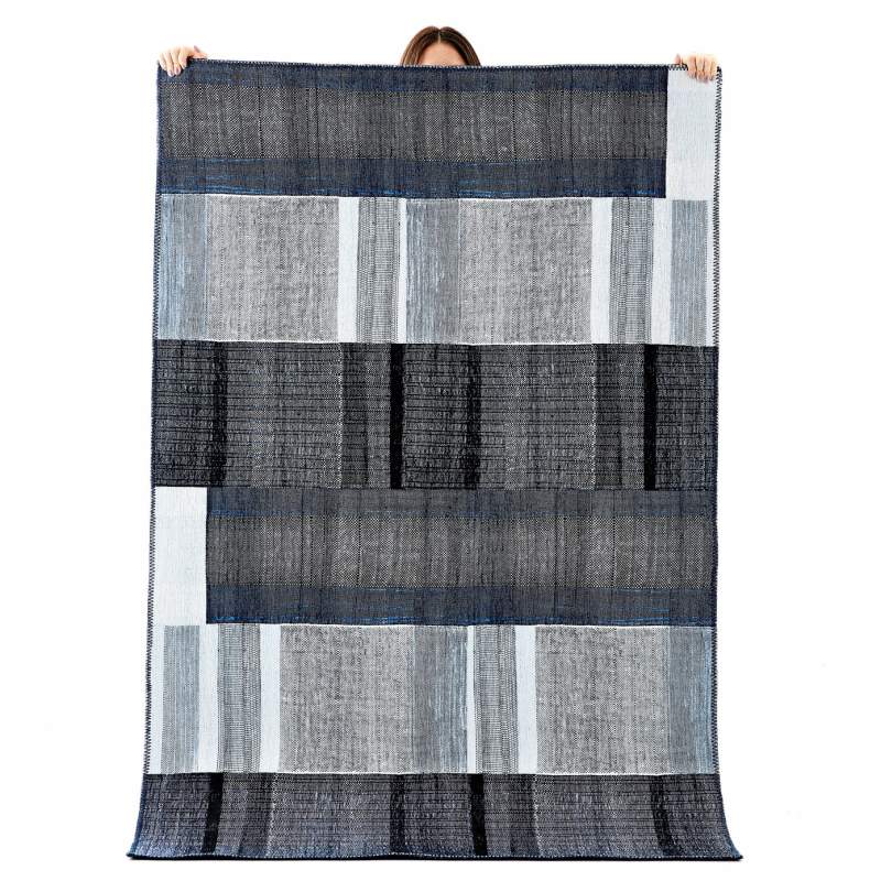 Cashmere Carpet Decorative Art Trend Deep Blue 180x280 cm Cashmere Carpet Decorative Art Trend Deep Blue 180x280 cm