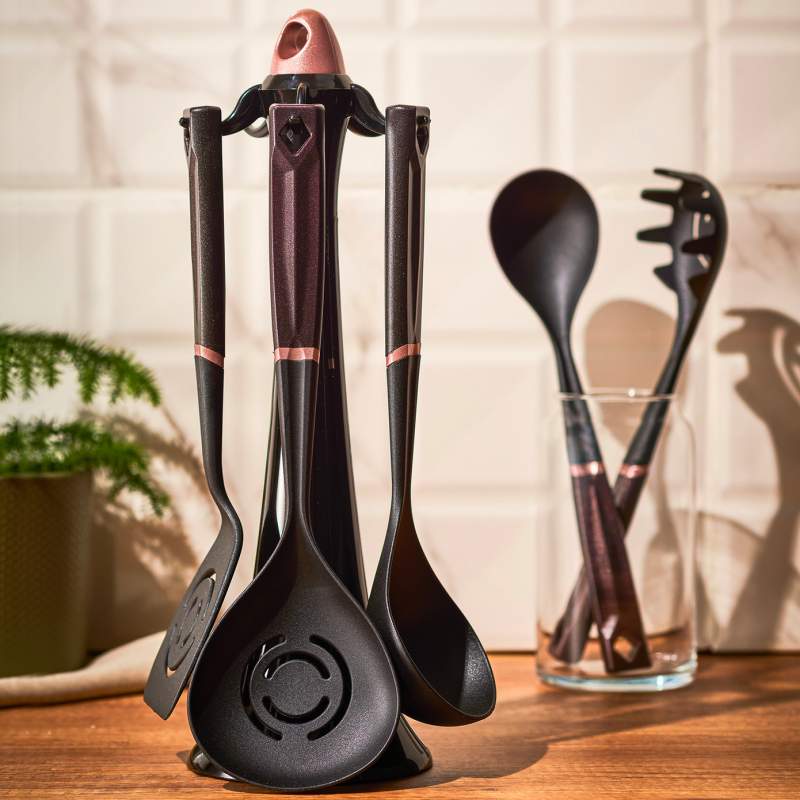 Emsan Akasya 6 Piece Service Set Rosegold