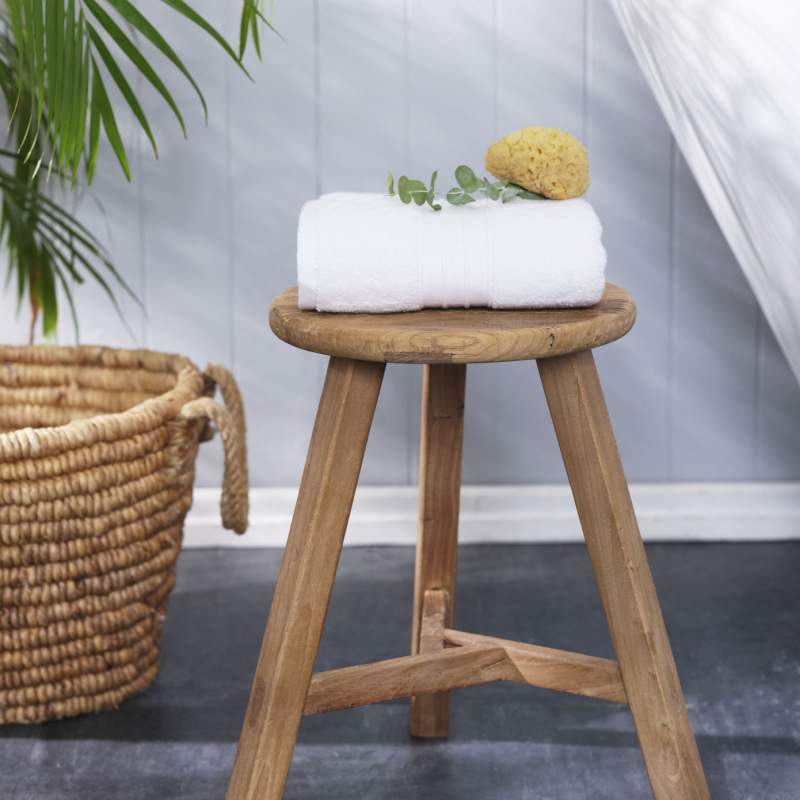 Karaca Home Aquasoft 100% Cotton Face Towel 50 cm x 90 cm White