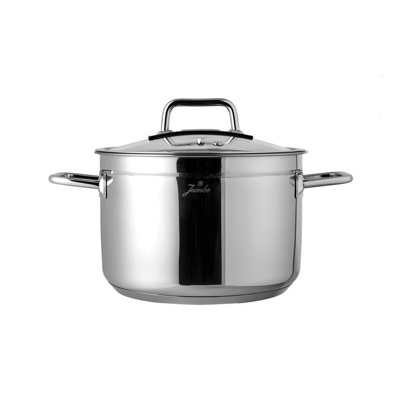 Jumbo Modena Stainless Steel Deep Pot 16 Xl