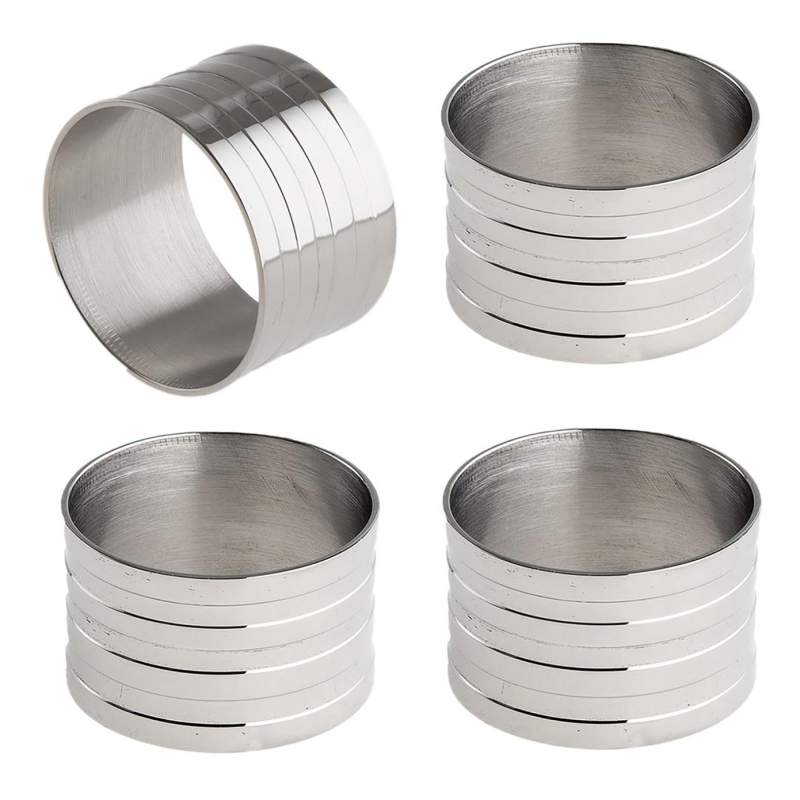 Jumbo Qarina 369 Napkin Ring Set of 4
