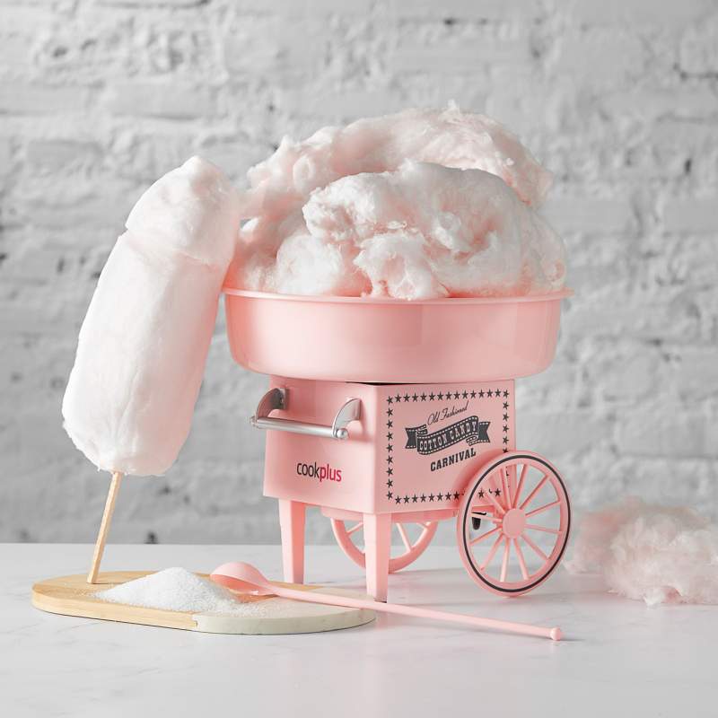 Cookplus Kitchen Lover Pink Cotton Candy Machine