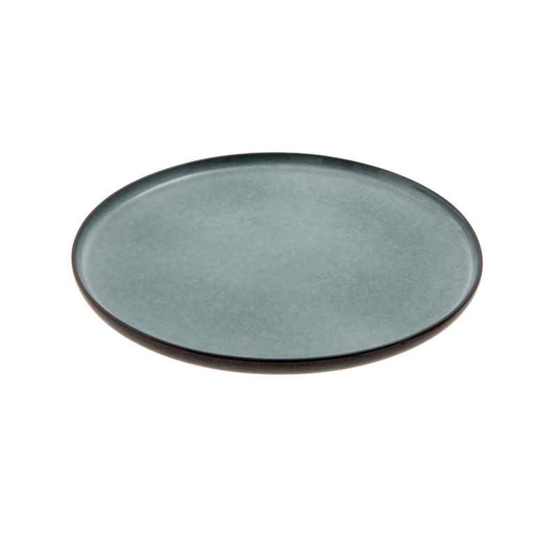 Jumbo Twin Blue Flat Plate 26 cm