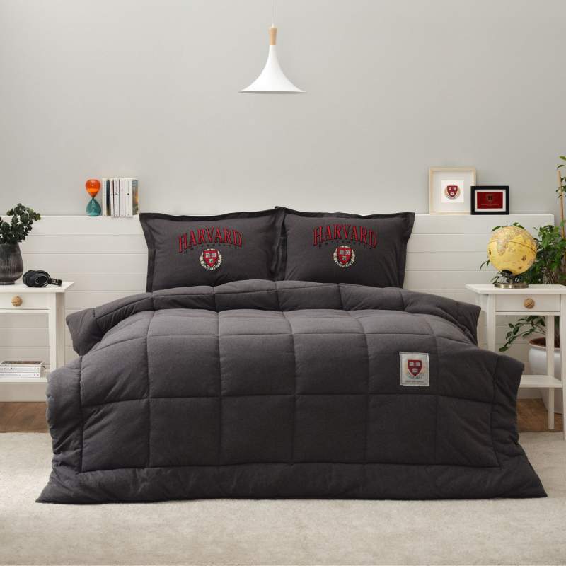 Harvard by Karaca Home Double Cotton Comfort Anthracite