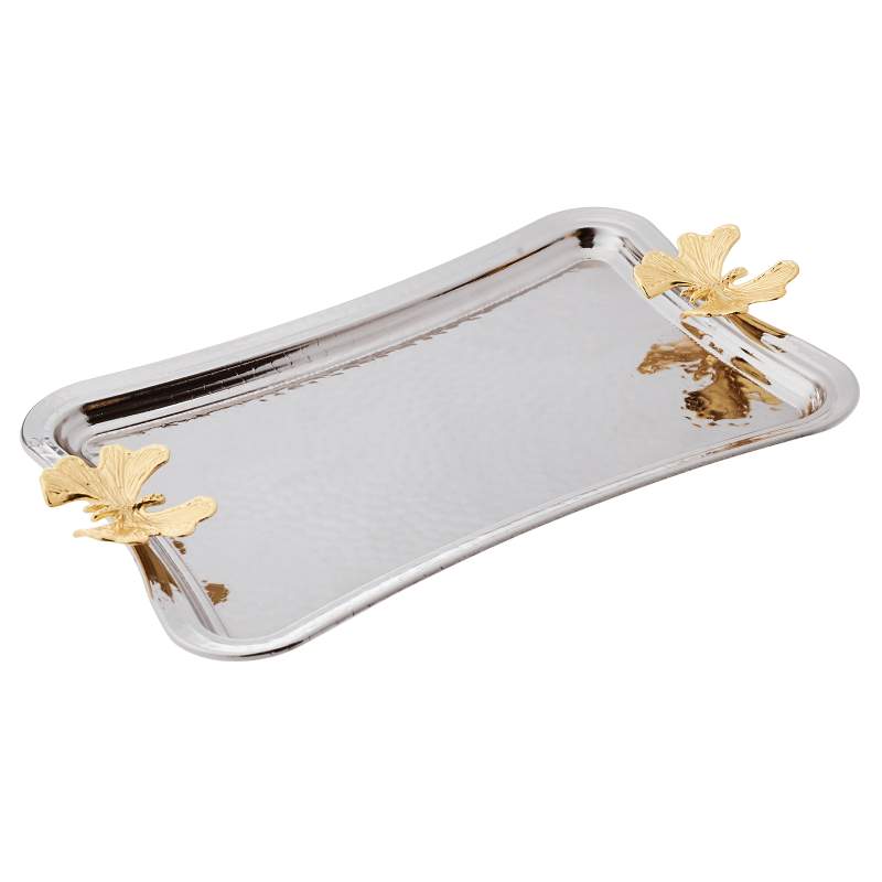 Emsan Butterfly Tray Platinum