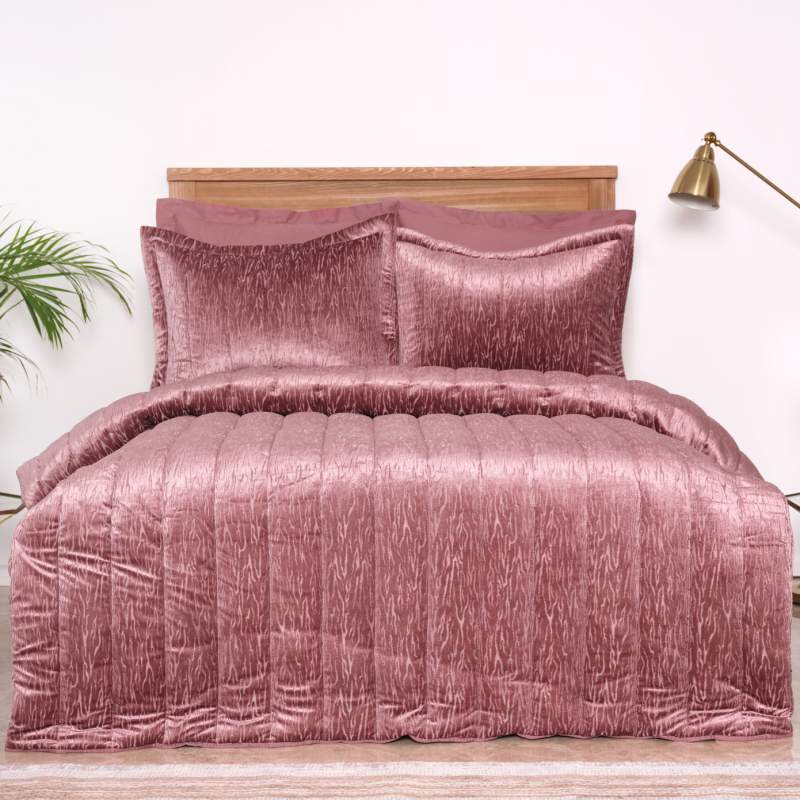 Karaca Home Alba Blush 6 Pcs Private Double Comfort Set Karaca Home Alba Blush 6 Pcs Private Double Comfort Set
