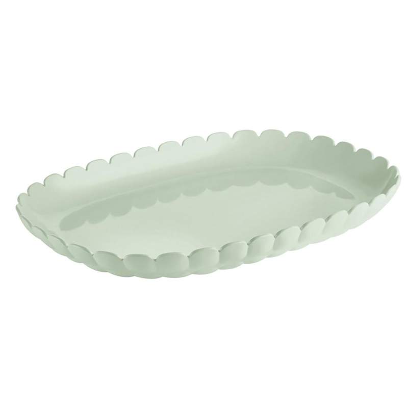 Guzzini Tiffany Small Green Tray