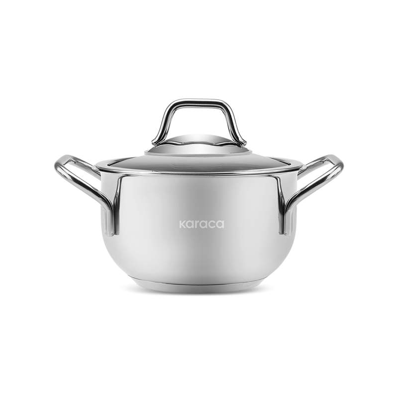 Karaca Akara Steel Pot 22 cm