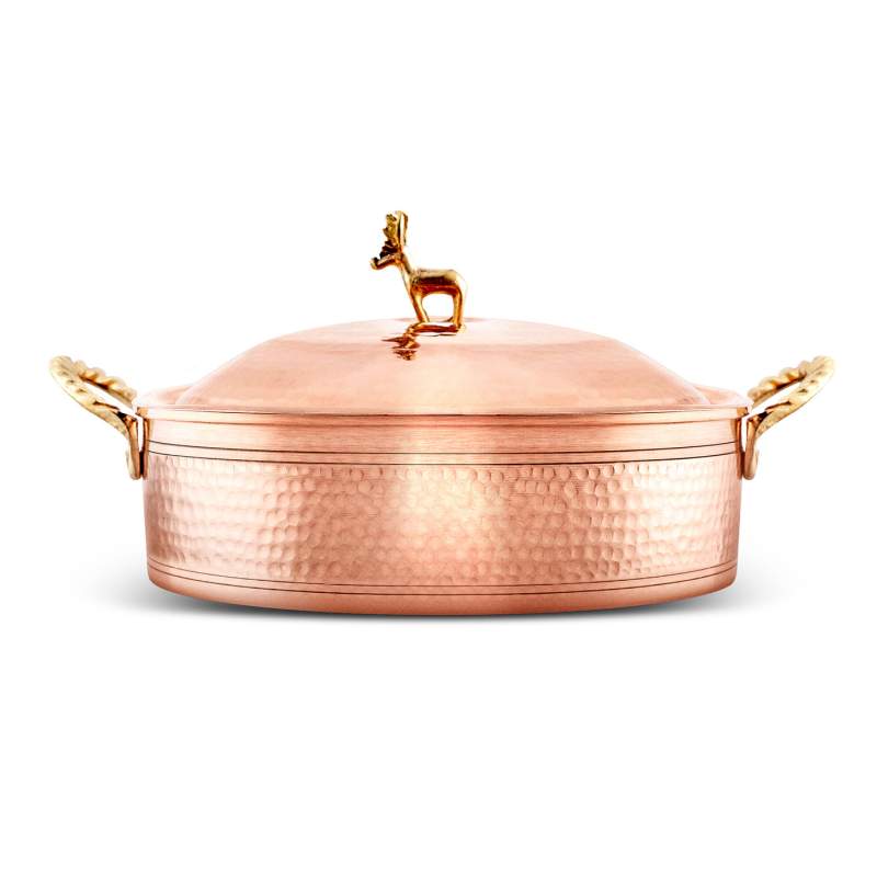 Karaca Alacahoyuk Copper Rice Pot 24 cm