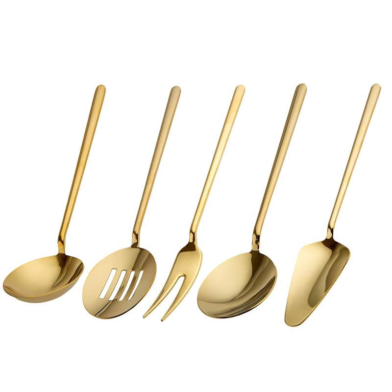 Jumbo Paint Gold 5 Piece Service Set