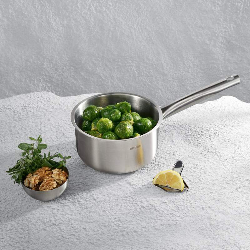 Emsan Steel Force Sauce Pot 18 cm