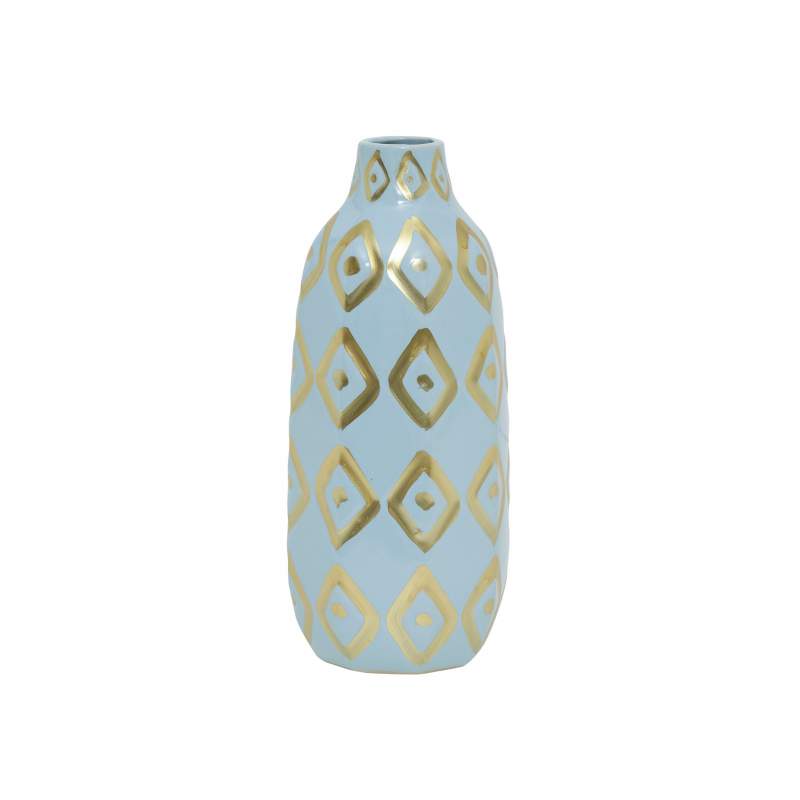 Karaca Home Joyful Vase Blue 25 cm
