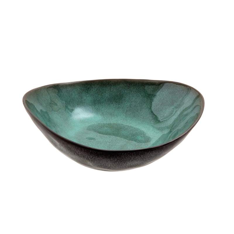 Jumbo Twin Green Bowl 25 cm