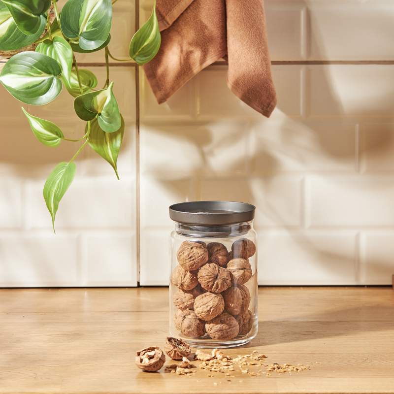 Emsan New Glass Storage Jar 1000 ml