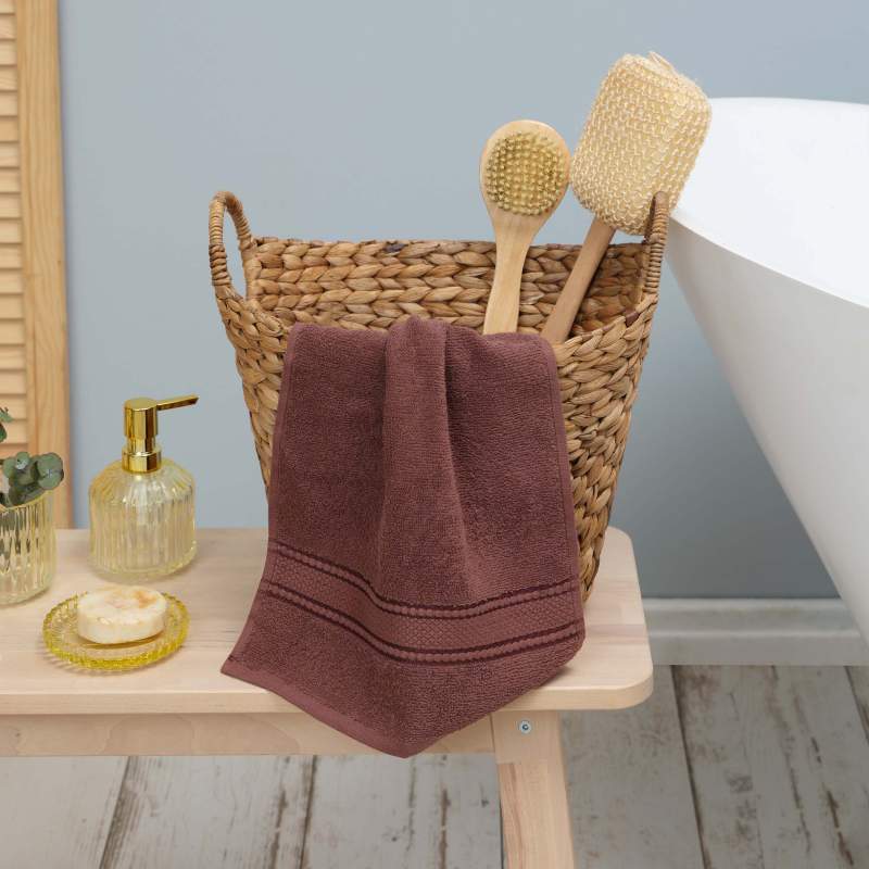 Karaca Home Daily Soft Coffee 100% Cotton Hand Towel 30x50 cm Karaca Home Daily Soft Coffee 100% Cotton Hand Towel 30x50 cm