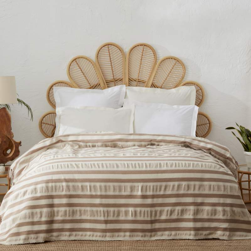 Karaca Home Roller Double Bedspread Beige Karaca Home Roller Double Bedspread Beige