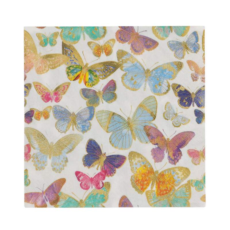 Karaca Home Butterfly Paper Napkin 20 pcs 33x33 cm Karaca Home Butterfly Paper Napkin 20 pcs 33x33 cm