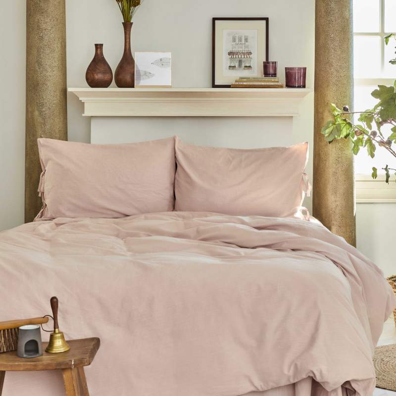 Karaca Home 4 Element Blush 100% Cotton Double Duvet Cover Set Su Toprak Karaca Home 4 Element Blush 100% Cotton Double Duvet Cover Set Su Toprak