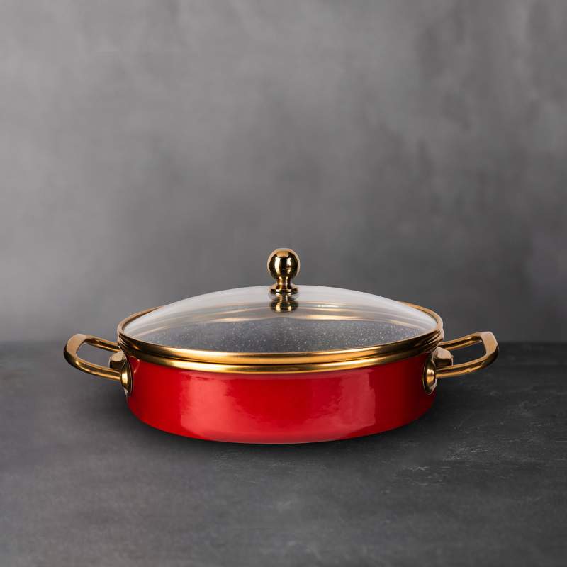 Emsan Troy Covered Sahan Red 20 cm