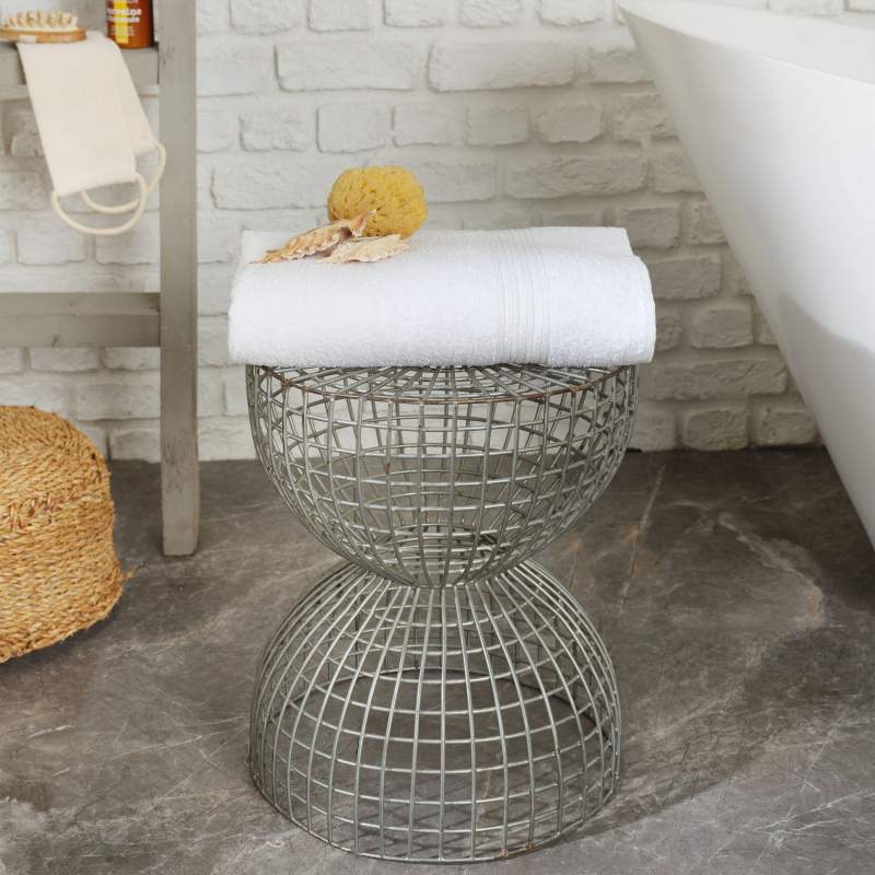 Timeless Maren Size Towel 85 cm x 150 cm White Timeless Maren Size Towel 85 cm x 150 cm White