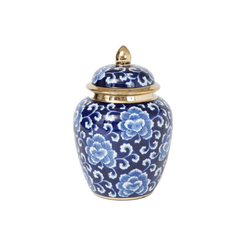 Karaca Home Blue White Neva Cube 29 cm