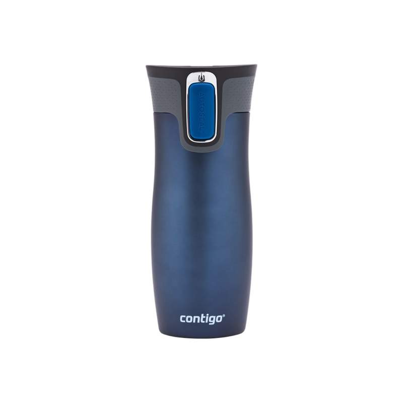 Contigo Westloop Matte Blue Hand Thermos 470 ml