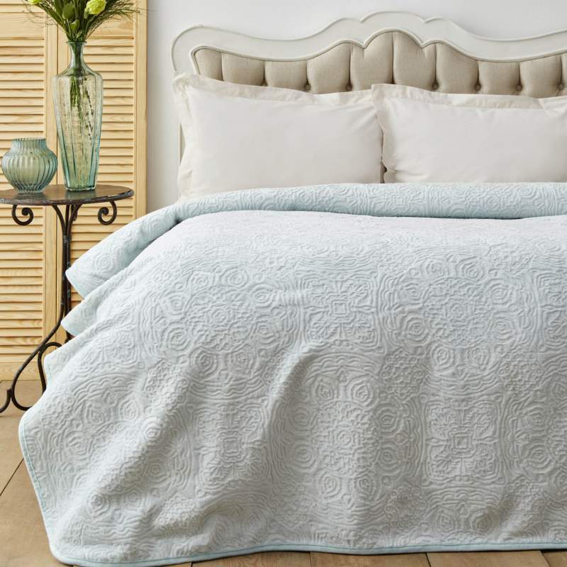 Karaca Home Scala Tiffany Double Embosy Blanket Karaca Home Scala Tiffany Double Embosy Blanket
