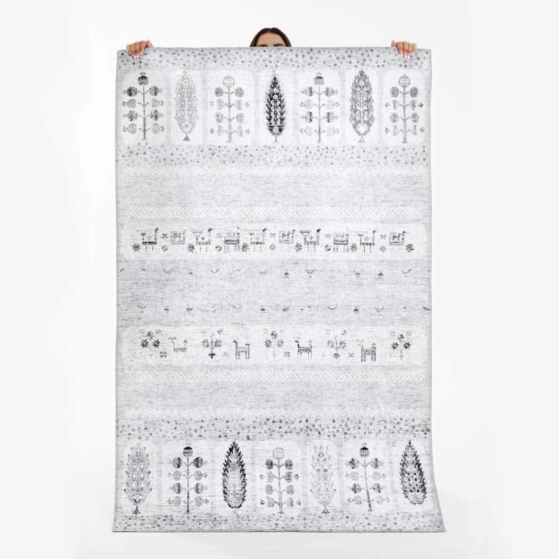 Cashmere Carpet Decorative Art Turkmen Canik 120x180 cm