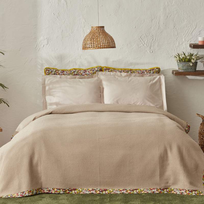 Karaca Home Glam Double Pique Pique 150x220 cm White