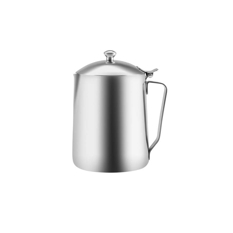 Karaca Barista Steel Milk Pot With Lid 1.5 Lt Karaca Barista Steel Milk Pot With Lid 1.5 Lt