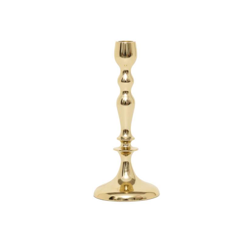 Karaca Home Dots Candlestick 23 cm Gold Karaca Home Dots Candlestick 23 cm Gold