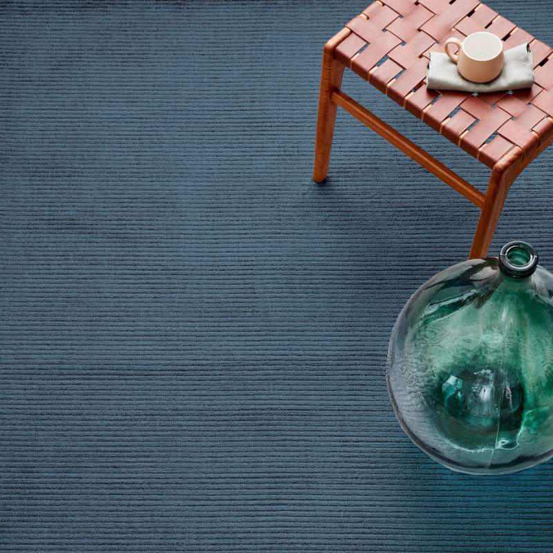 Cashmere Carpet 7/24 All Seasons Blueberry Blue 80x300 cm Cashmere Carpet 7/24 All Seasons Blueberry Blue 80x300 cm