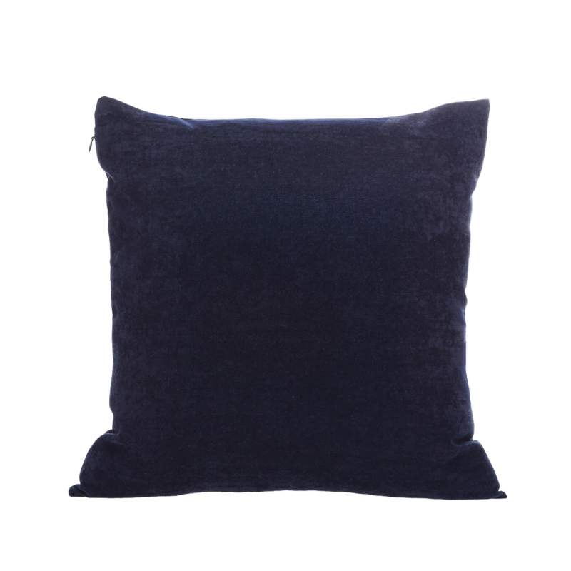 Cashmere Carpet 7/24 Rainbow Cushion Dark Navy 45x45 cm