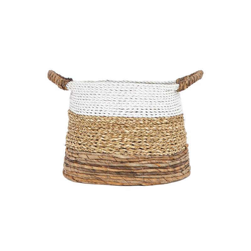 Karaca Home Bali Line Wicker Basket 31 cm