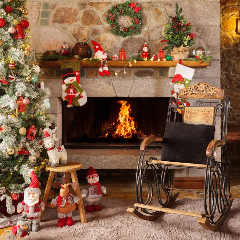 Karaca Home Black Fur Cushion 45 cm x 45 cm