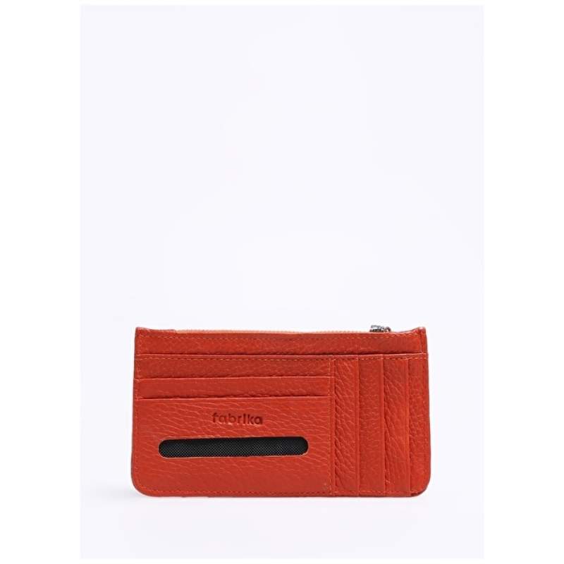 Factory Orange Men's Card Holder FRK 311 FLT