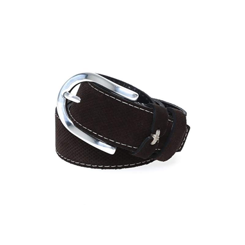 Factory Brown Men's Leather Belt