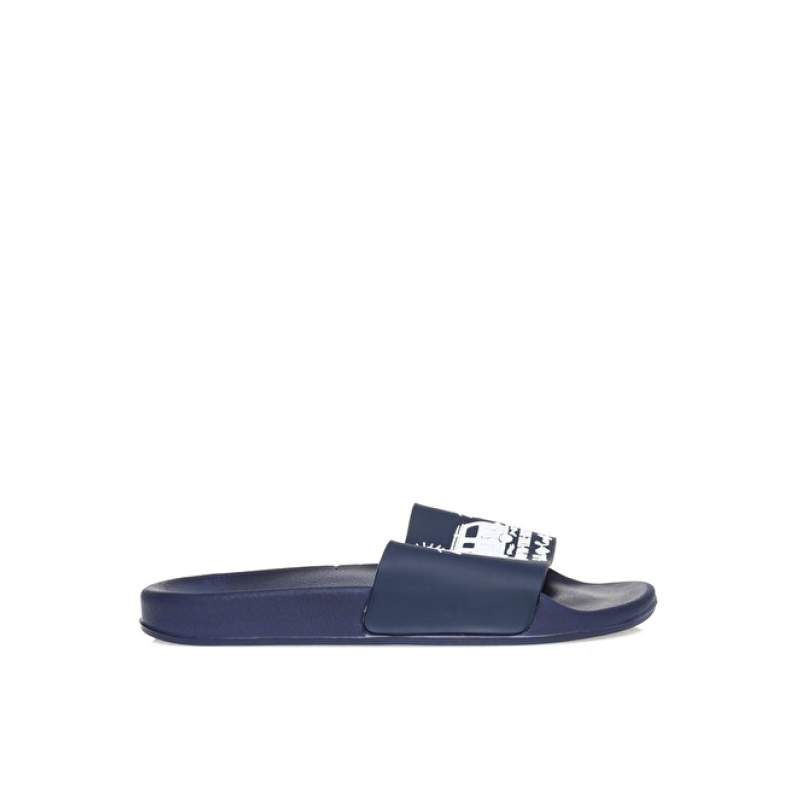 Factory Navy Blue Men's Slippers TERME