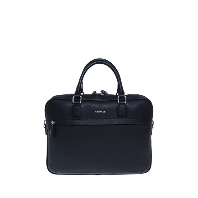 Factory Black Zipper Laptop Bag 01FB1018-S Factory Black Zipper Laptop Bag 01FB1018-S