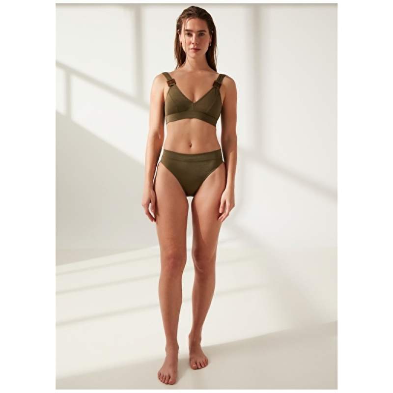 Factory Khaki Women's Bikini Bottom 23-YEBRA