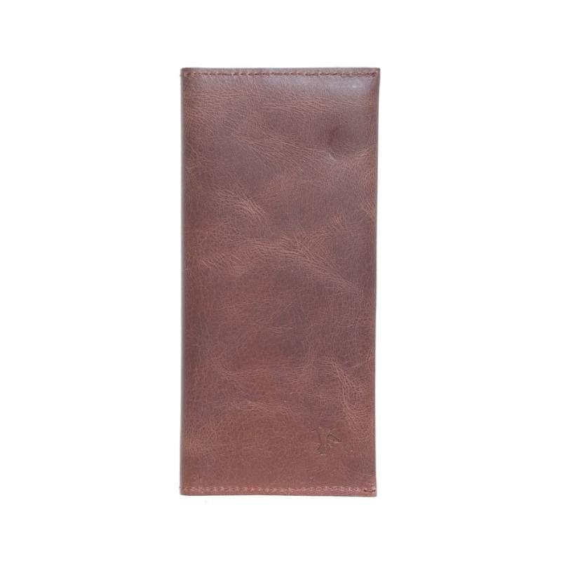 Factory Brown Men's Leather Wallet FRK 251 CRAZY WITH FITTED