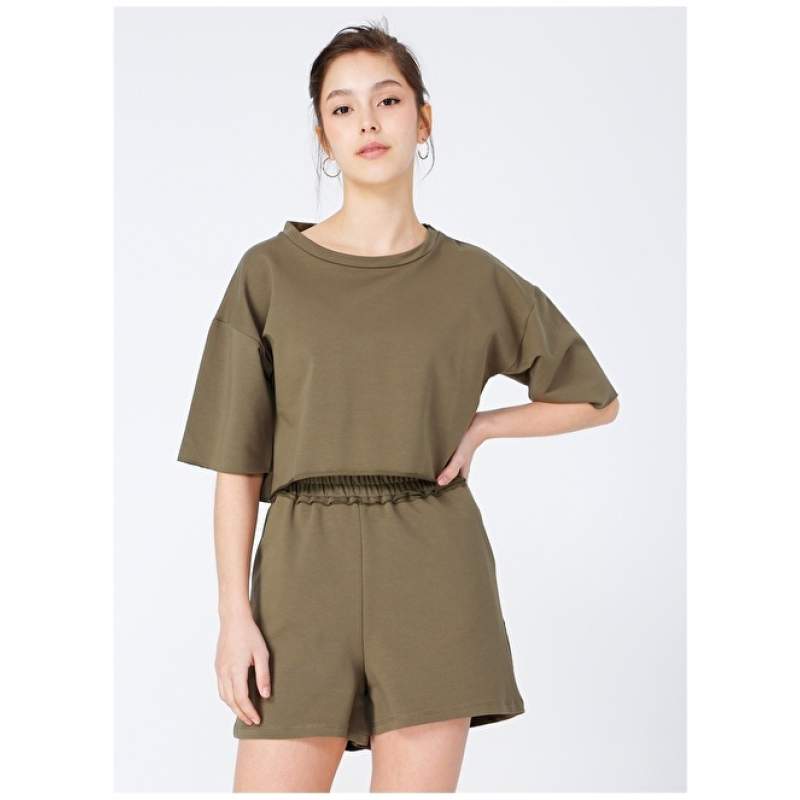 Factory Ying Khaki Women's Shorts