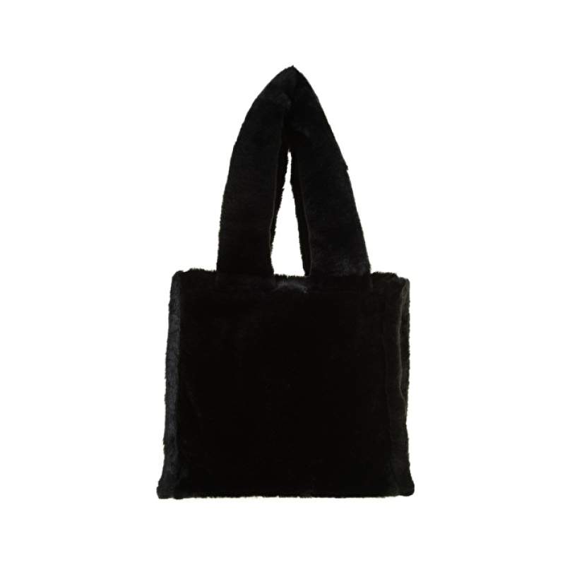 Factory Black 34x29x16 Women's Shoulder Bag PLUSH-VILA Factory Black 34x29x16 Women's Shoulder Bag PLUSH-VILA
