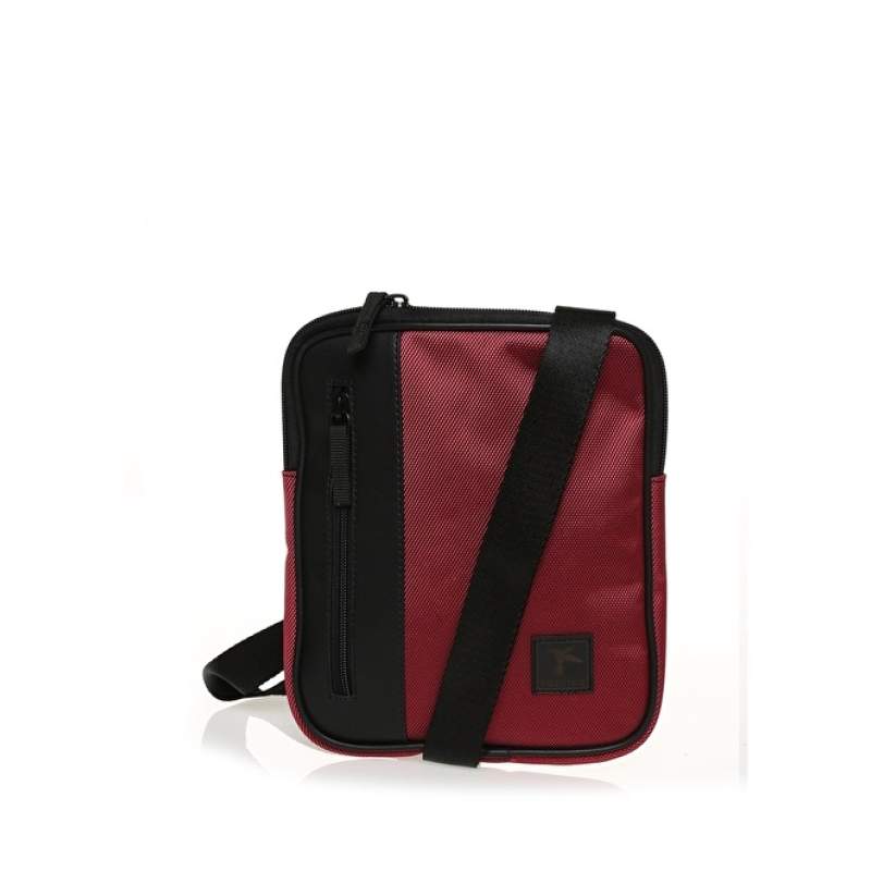 Factory Imperteks Claret Red Men's Messenger Bag 01FB1026